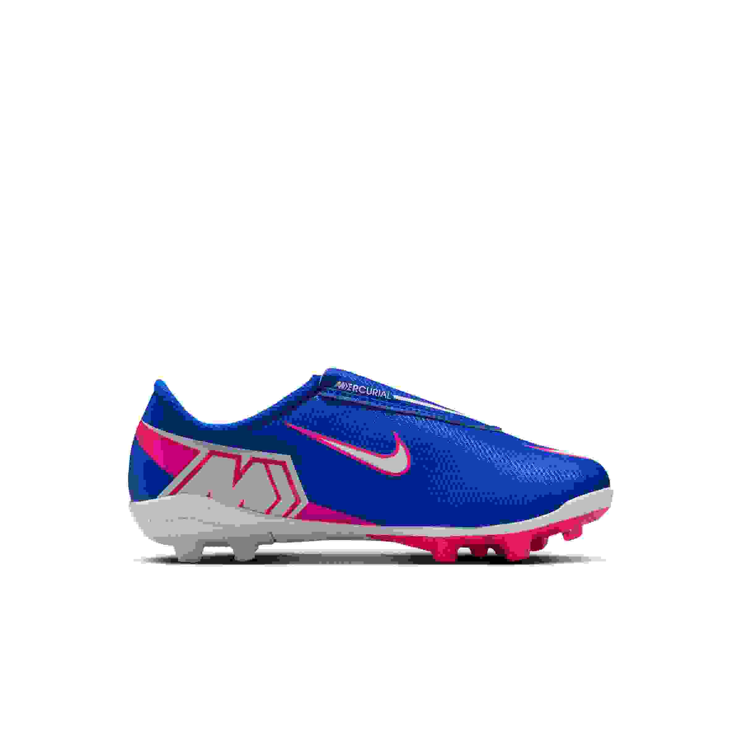 Nike Jr. Mercurial Vapor 16 Club MG Preschool Kids' "Racer Blue/White" Soccer Cleat